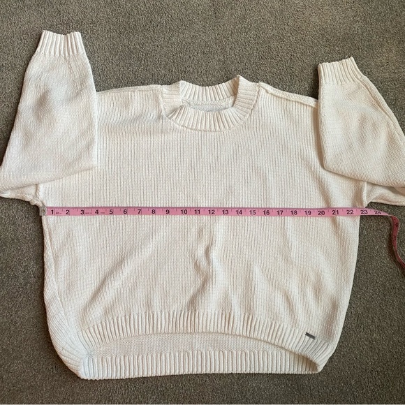 Hollister Cream Crew Neck Sweater - Picture 4 of 8